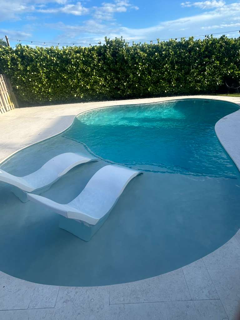 Pool renovation completed by D&L